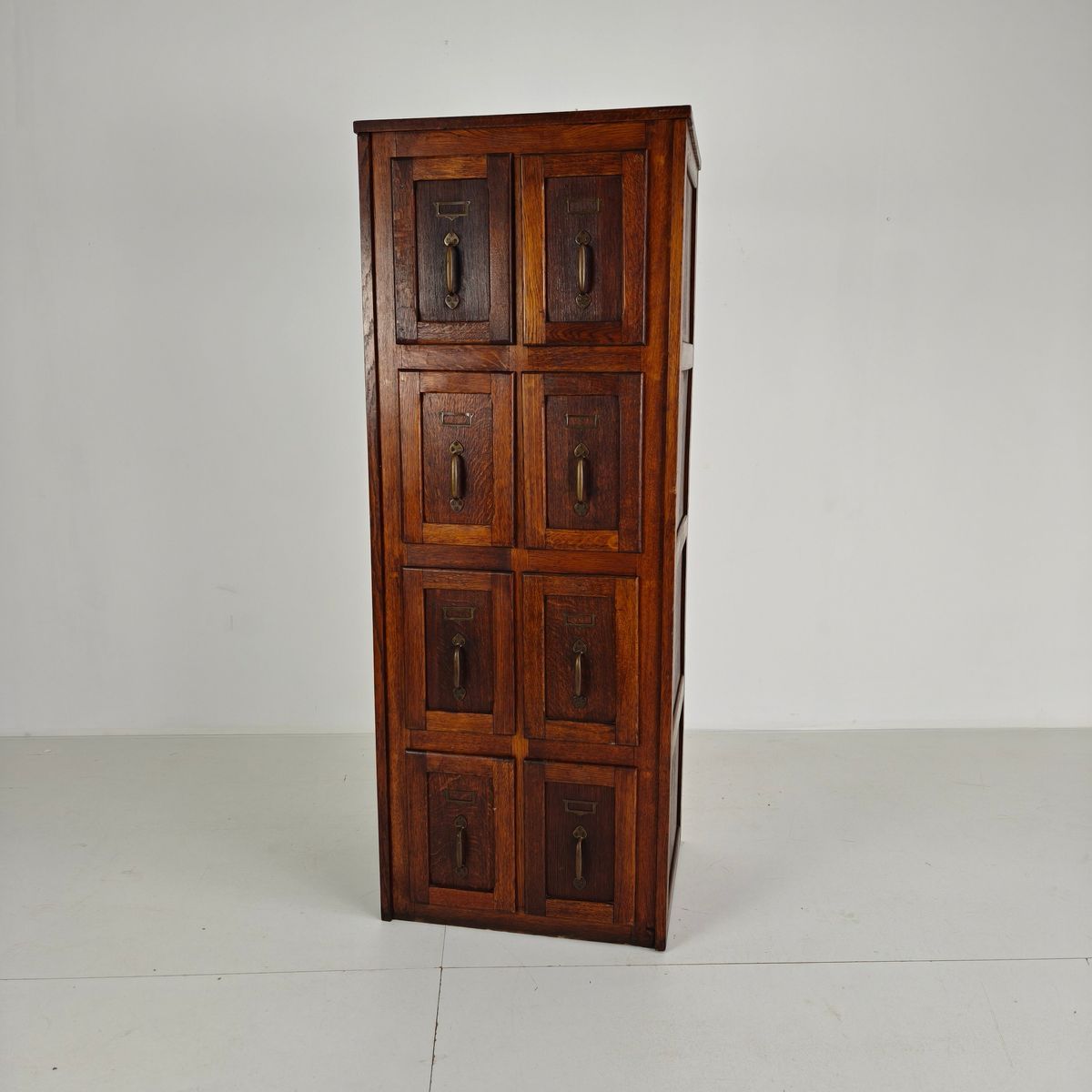 Antieke Eikenhouten Archiefkast – Ca. 1900–1920 image 8