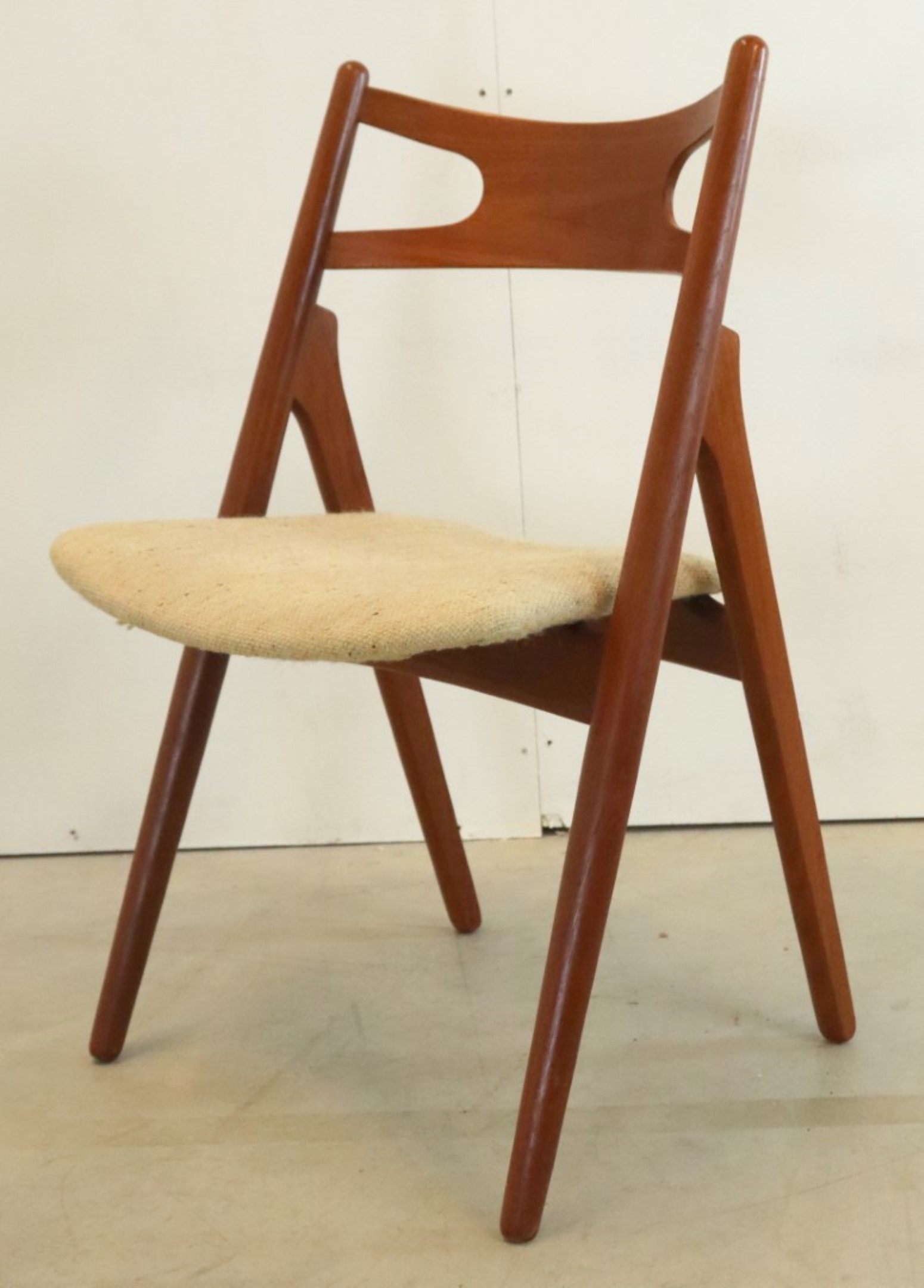 Set 6 Hans Wegner Carl Hansen Ch29 Stoelen Vintage Deens Sawbuck image 17