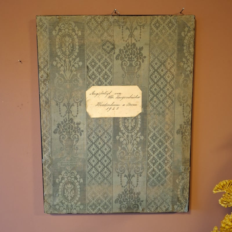Antiek Handgemaakt Schilderij Vlinderboeket image 11