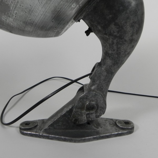 Industriele Aluminium Straatlamp, Wandlamp, Jaren 50 image 4