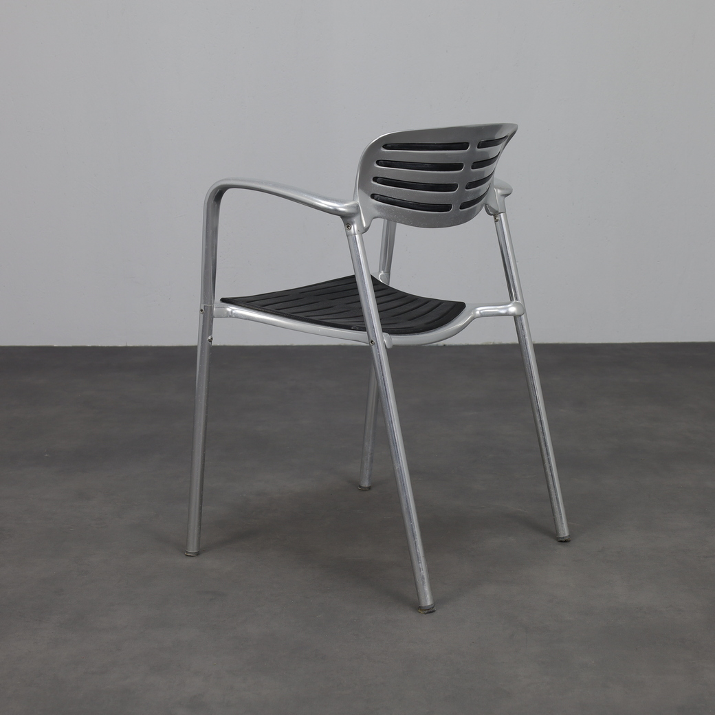 Set Of 6 Toledo Chairs By Jorge Pensi For Amat Spain, 1986 image 7