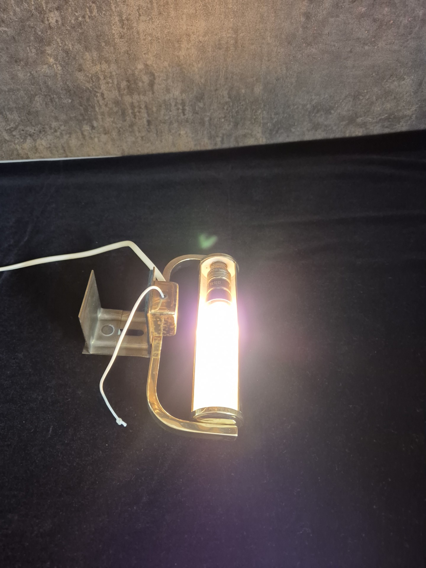 Schilderijlamp - Bedlamp - Overzetlamp - Pianolamp - Messing image 6