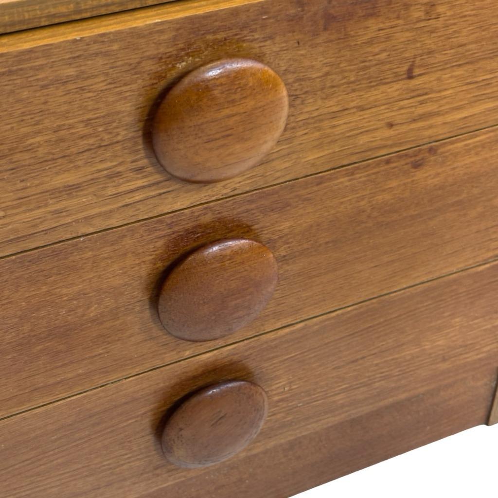 Vintage Compacte Ladekastje Mid Century Design image 7