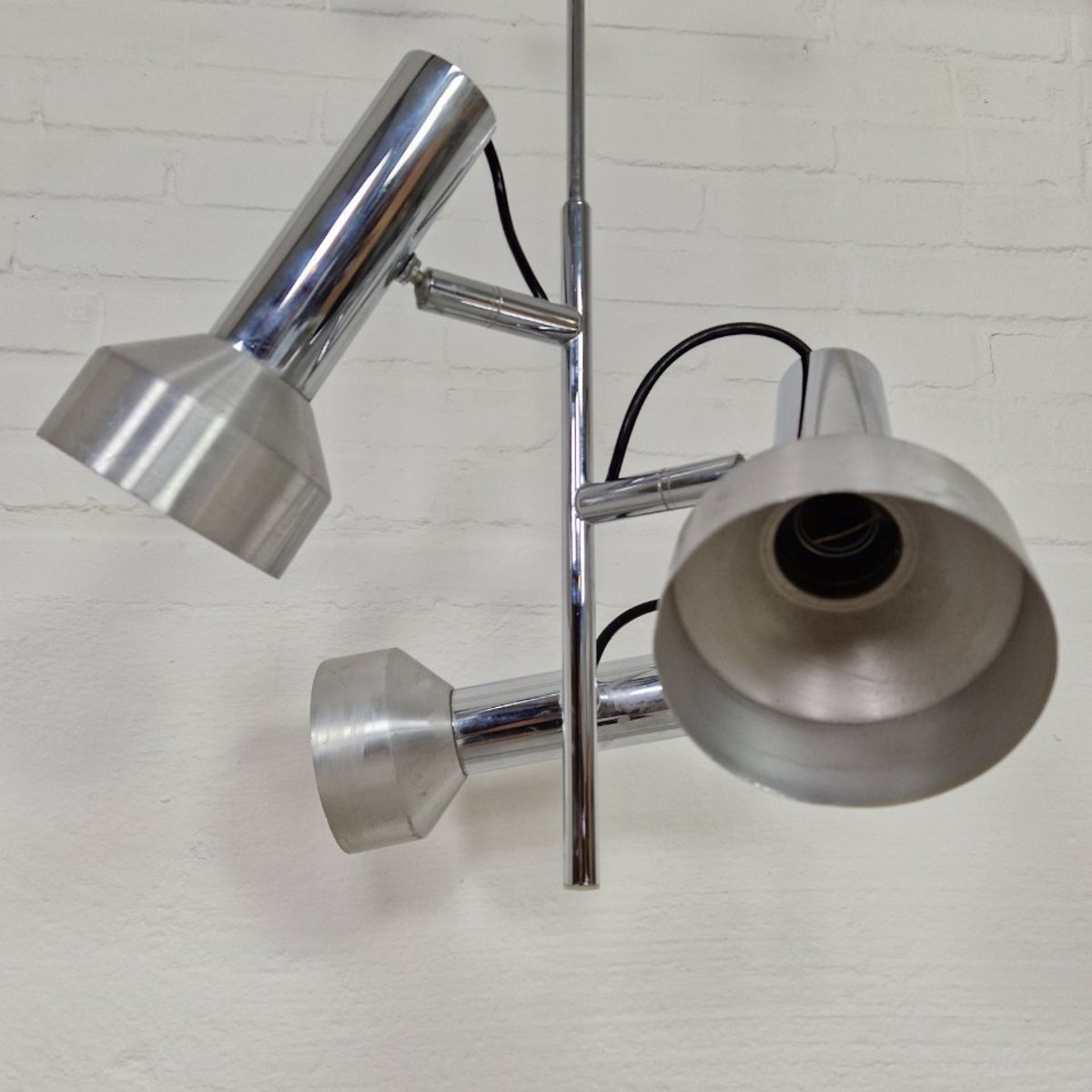 Mooie Jaren 70 Design Lamp Met 3 Spots image 6