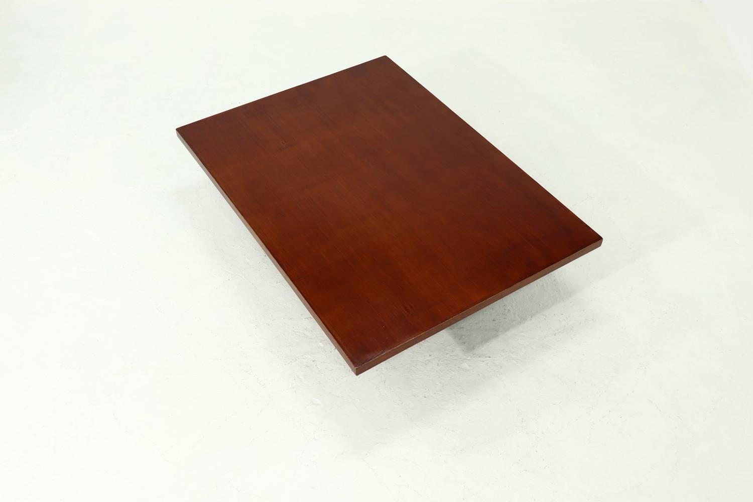 Large Bamboo And Wood Coffee Table By Axel Vervoordt 1980s image 14