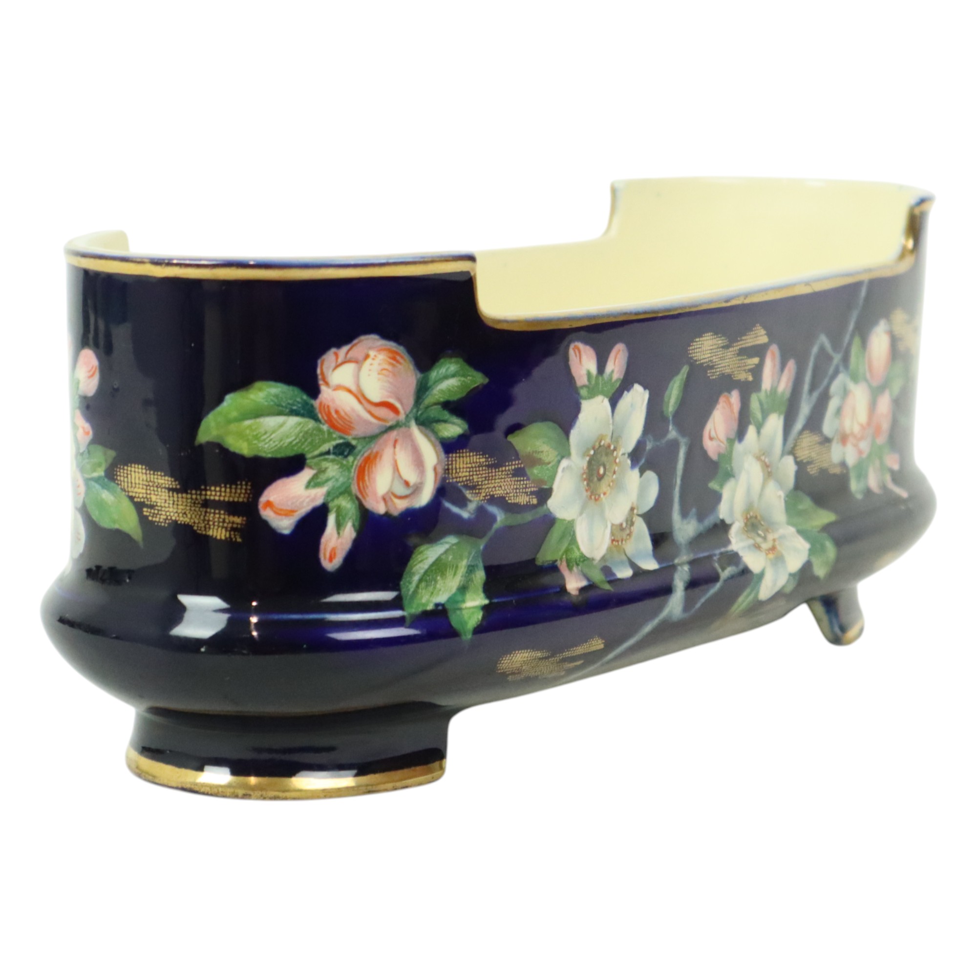 Villeroy & Boch Florale Art Nouveau Bloempot Taiping Circa 1900 image 5