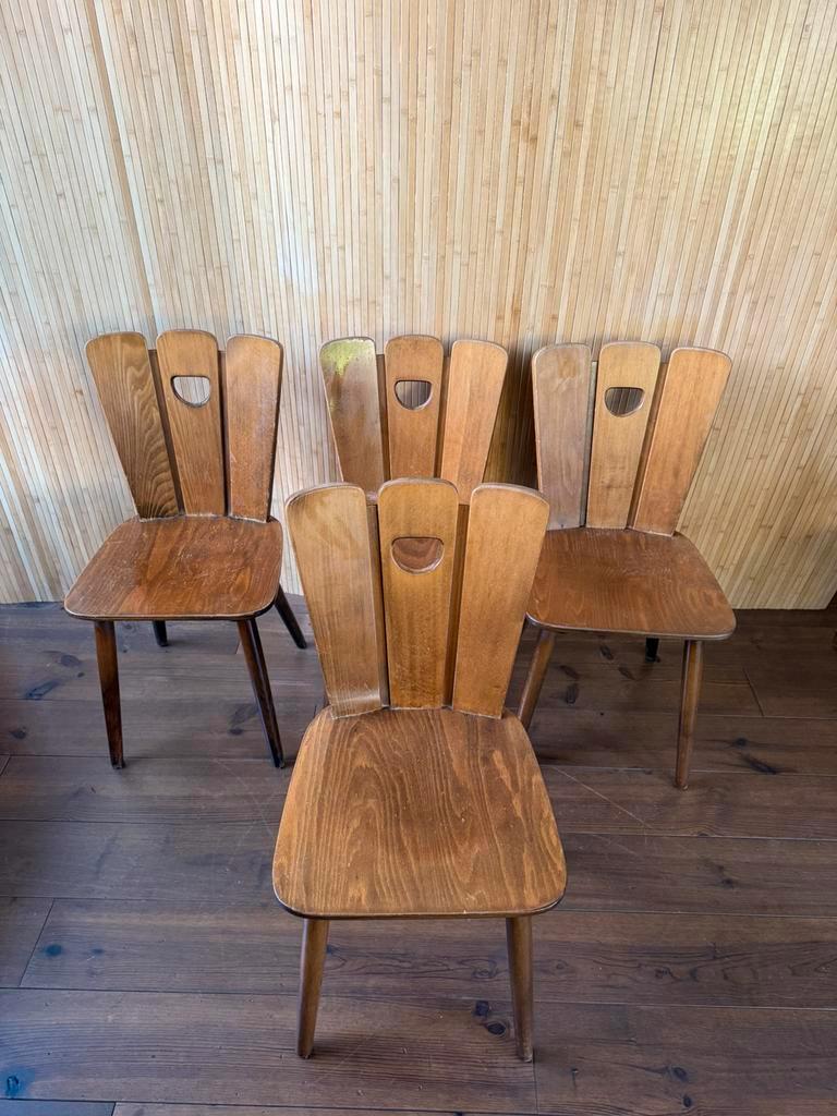 4 Brutalist Stoelen image 10