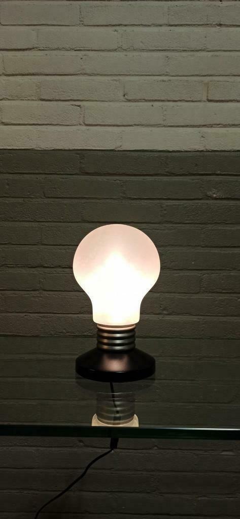 Vintage 1990s Ikea Pop Art Stijl Bulb Lamp Tafellamp image 12