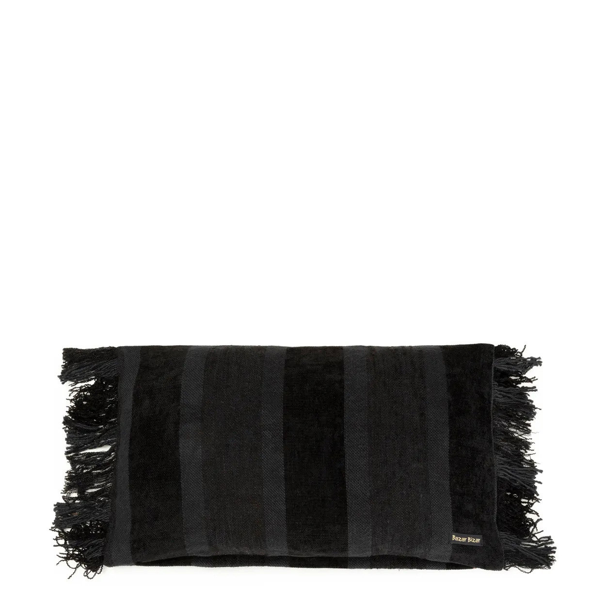 Bazar Bizar | De Oh My Gee Kussenhoes - Zwart Fluweel - 30x50 image 4