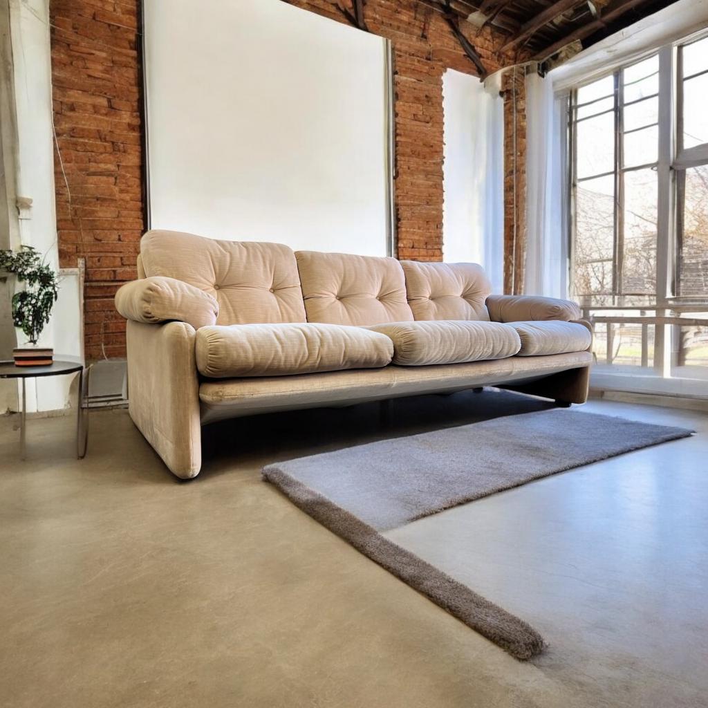 Vintage Driezit / Zetel /couch 'coronado Door Tobia Scarpa' image 8