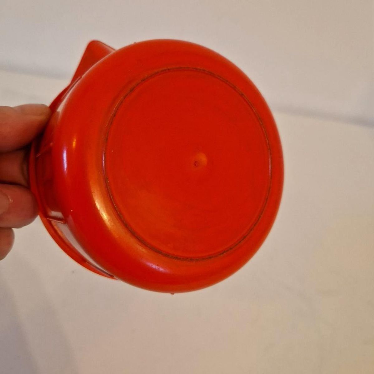 50's Sinaasappel Pers Oranje Offwhite Creme image 5