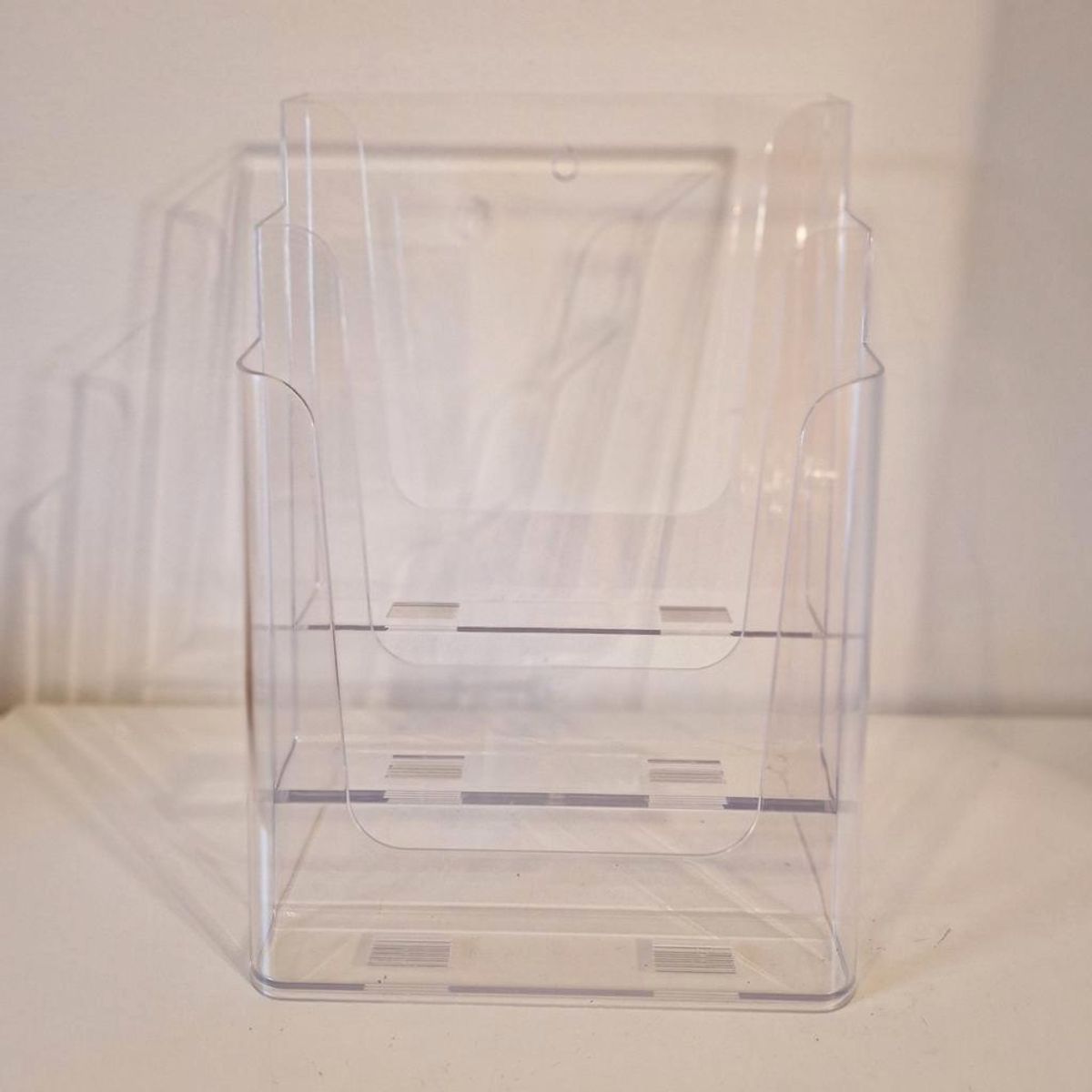 Plexiglas Wand Lectuurbak Wandrekje Wandrek A4 Houder image 3
