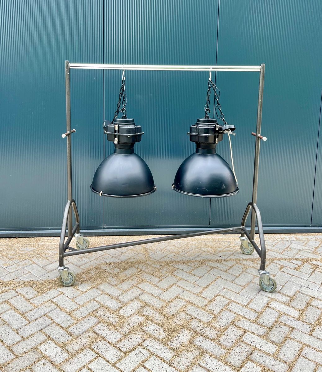 2x Grote Zware Industriële Lamp image 8