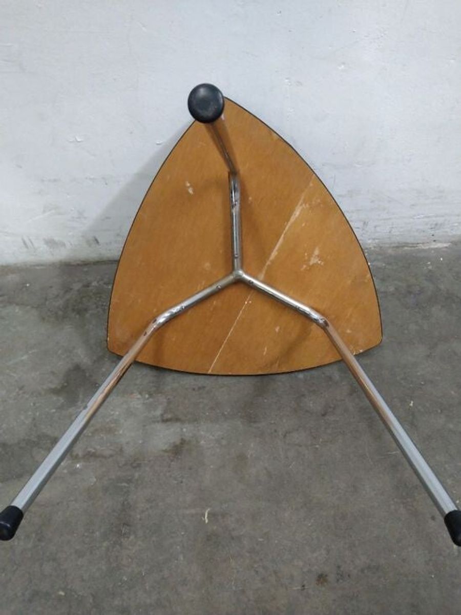 Vintage Formica Triangular Table image 7