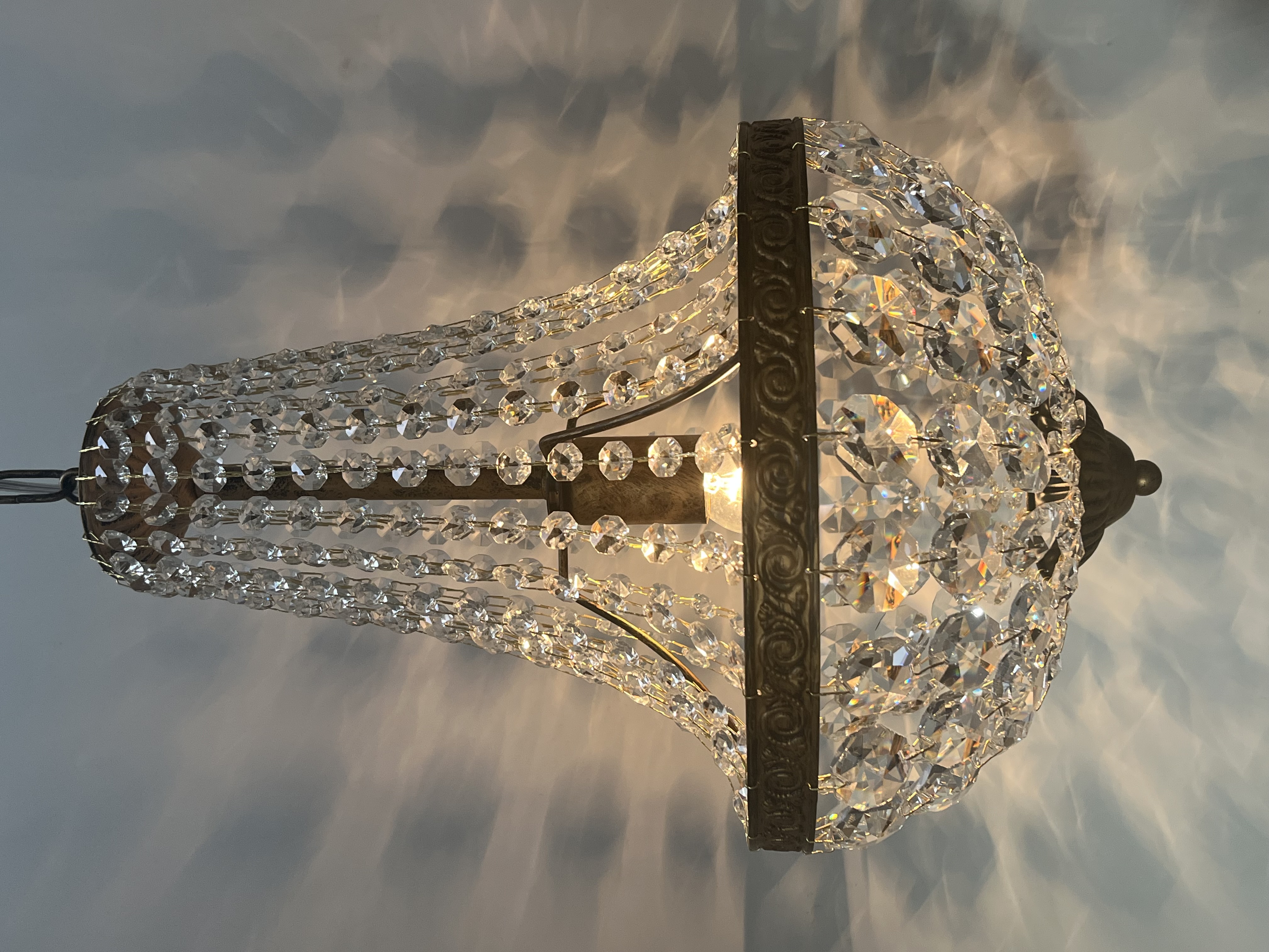 10 Beschikbaar ! Zakkroonluchter Kristal Kroonluchter Hanglamp Vintage Stijl Prijs Per Stuk image 8
