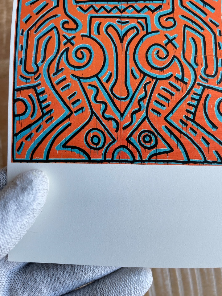 Keith Haring, Untitled, 1984, Vintage 1984-86, Set Of 7 Offset Lithograph Postcards image 5