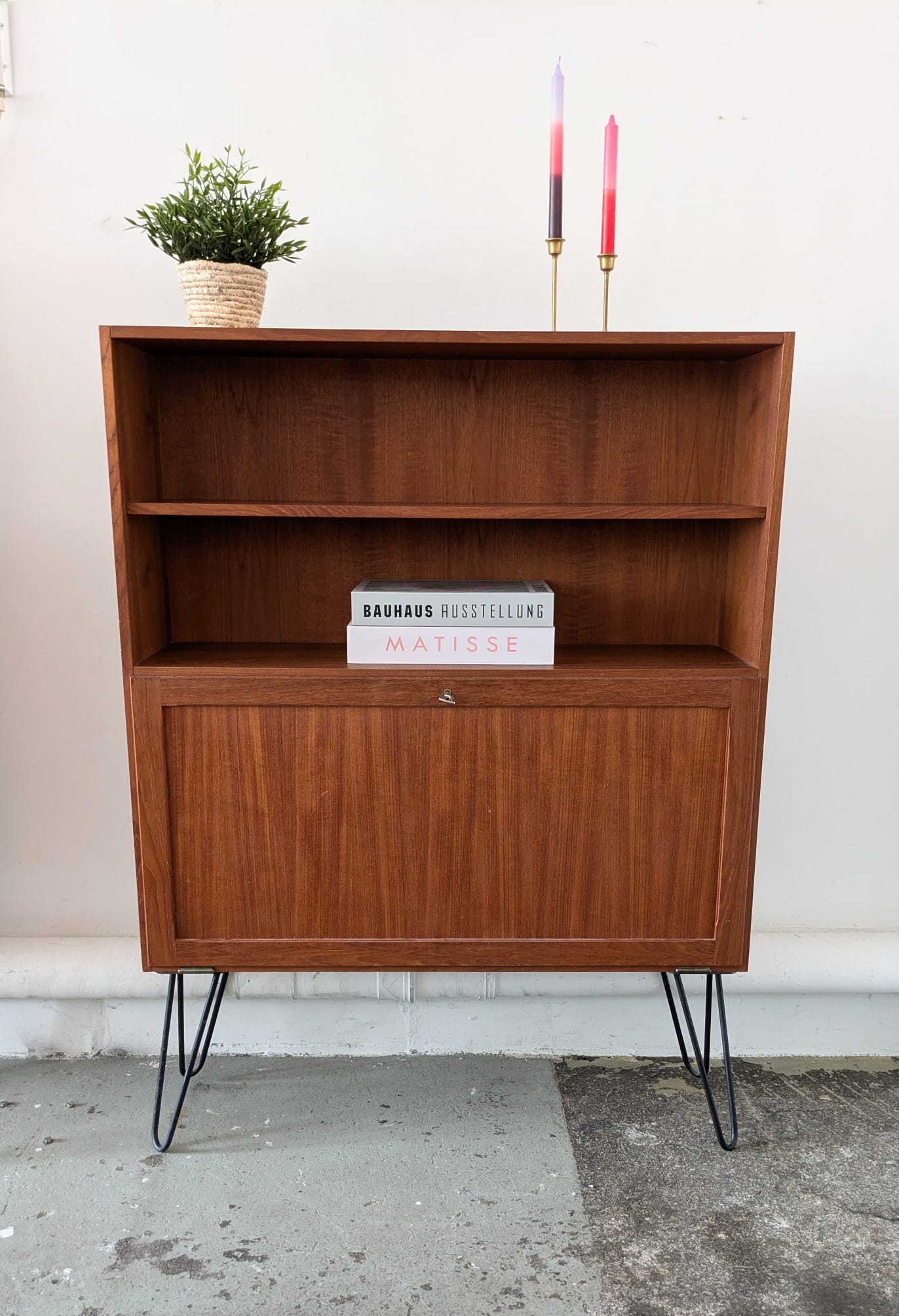Vintage, Jaren '60 Hairpin Kast image 6