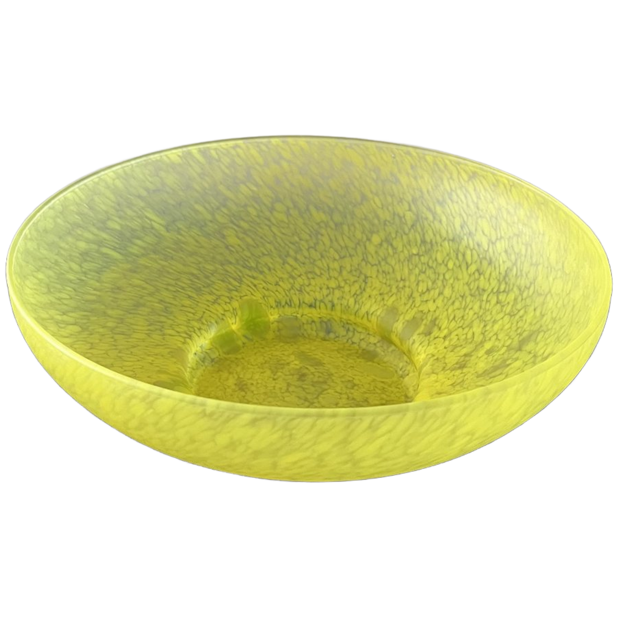 Glaspasta Ronde Schaal Op Voet. image 2