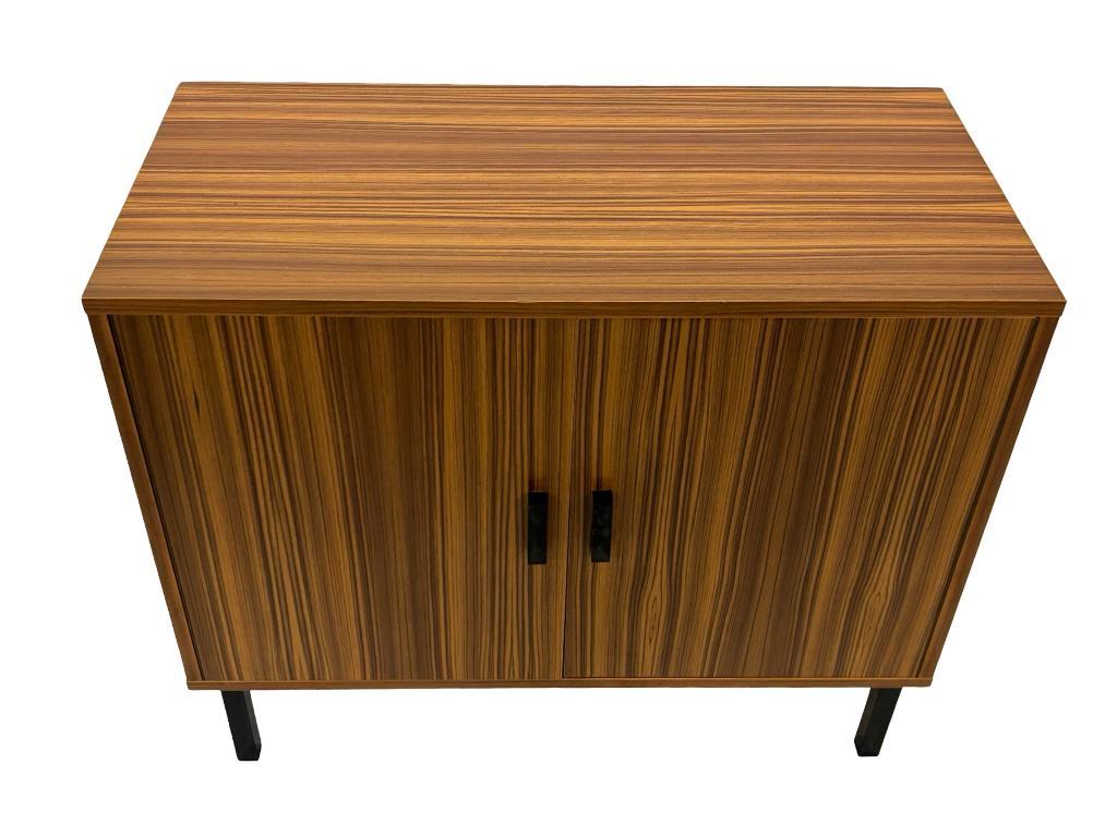 Vintage Kastje Compact Plak Fineer Jaren 70 Design image 21