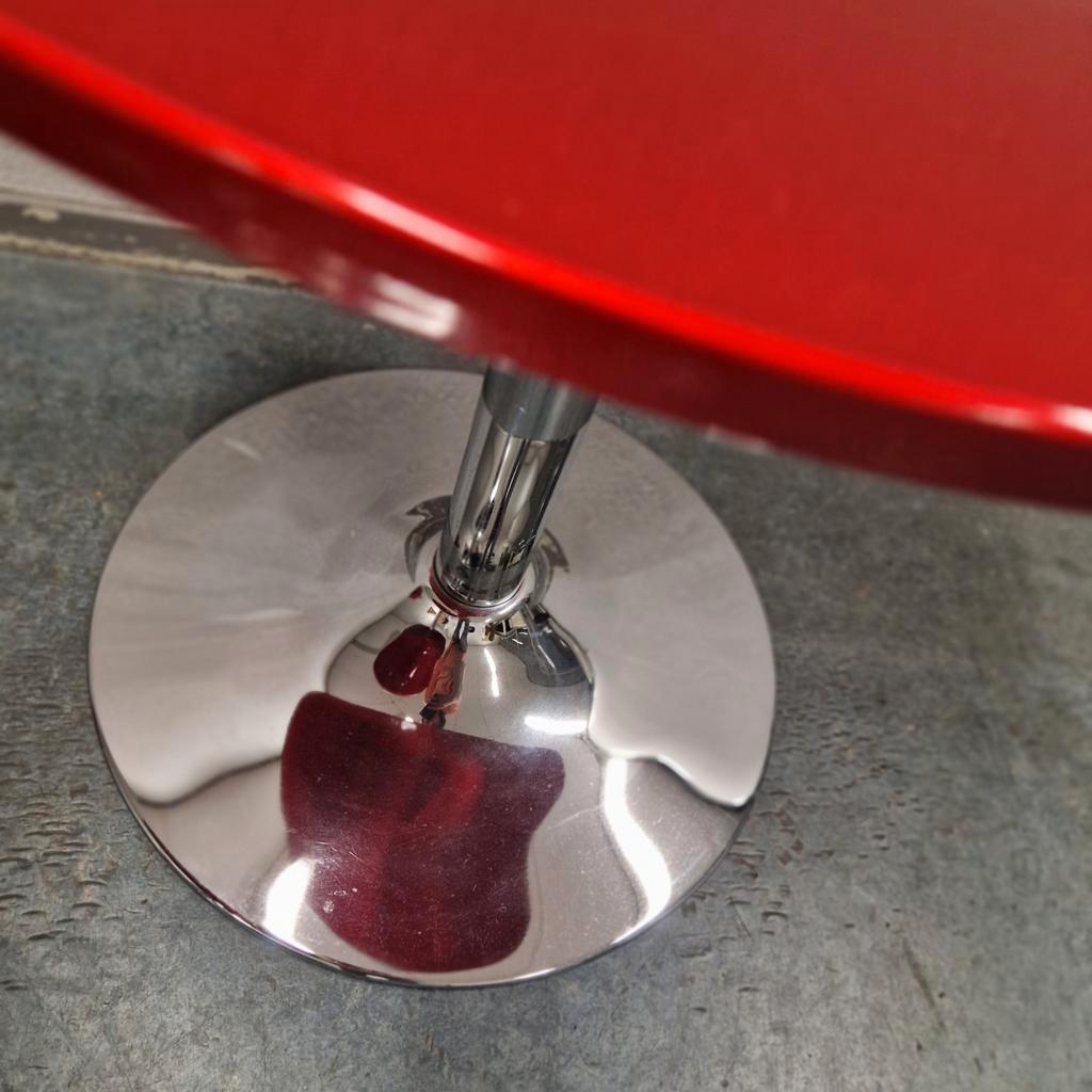 Set Retro Bijzettafel Nachtkastjes Tulpvoet Jaren 70 Stijl image 16
