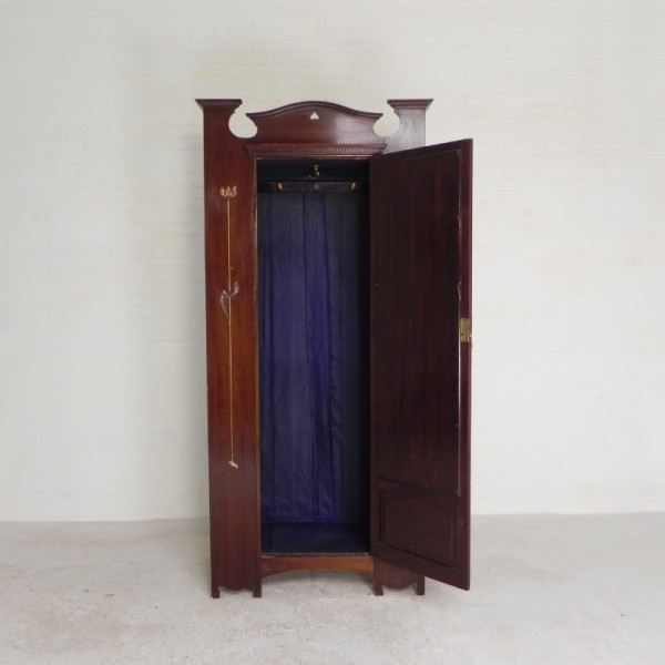 Art Nouveau Kledingkast, Hangkast image 3