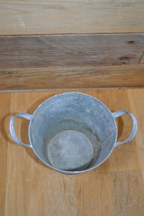Zinken Pot Met Hartje En Handvaten image 5