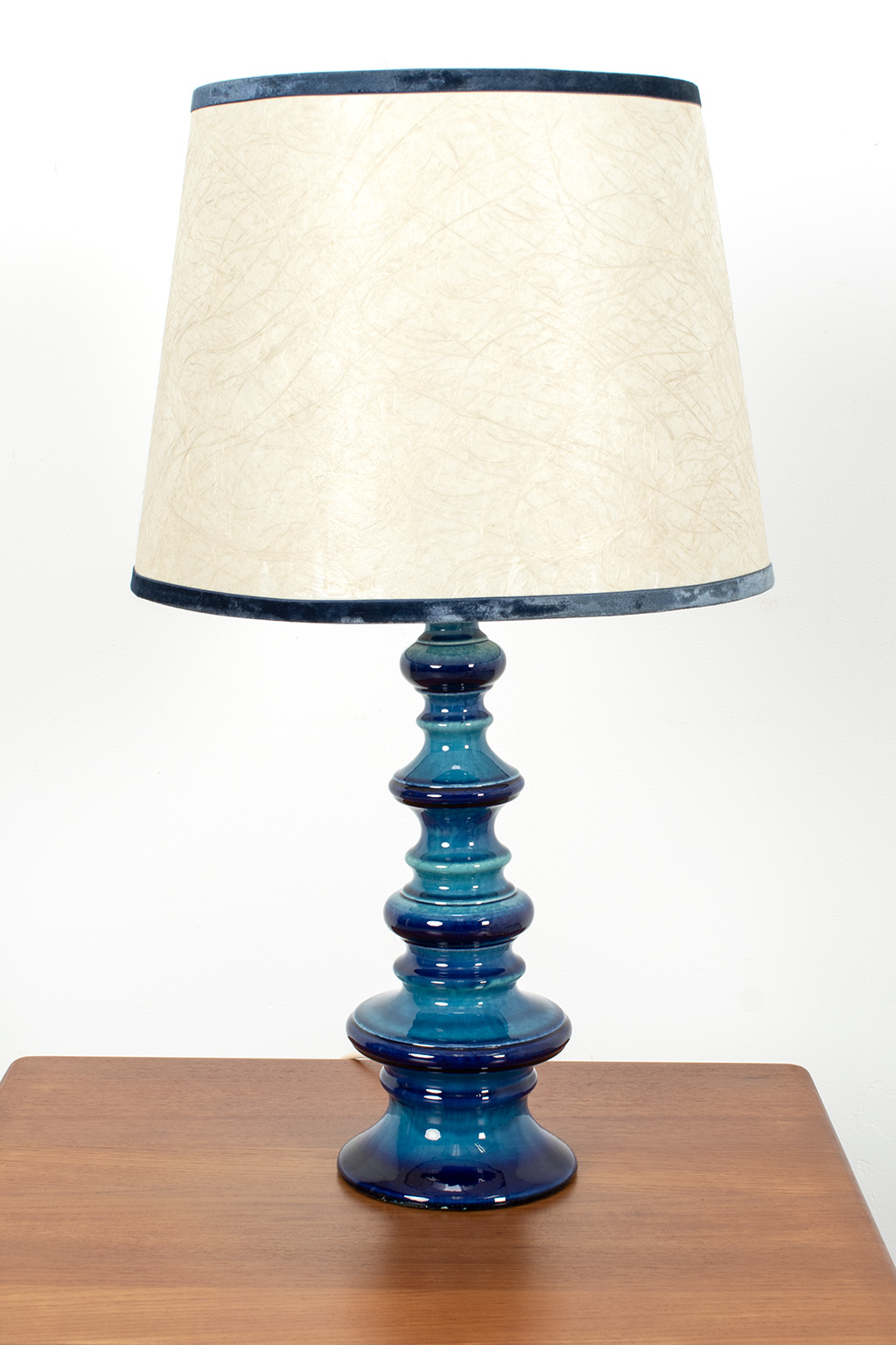 Blauw Keramieken Lamp image 2