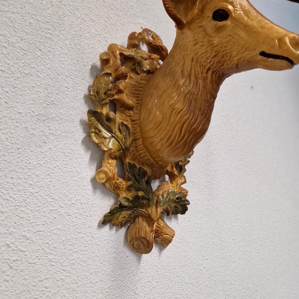 Vintage Hertenkop Gewei Kunststof Tirol Skihut Cafe Mancave image 9