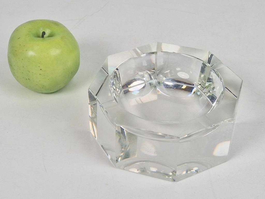 Mid-century Moser Kristallen Asbak Gemerkt ‘50 Kristal Rare image 15