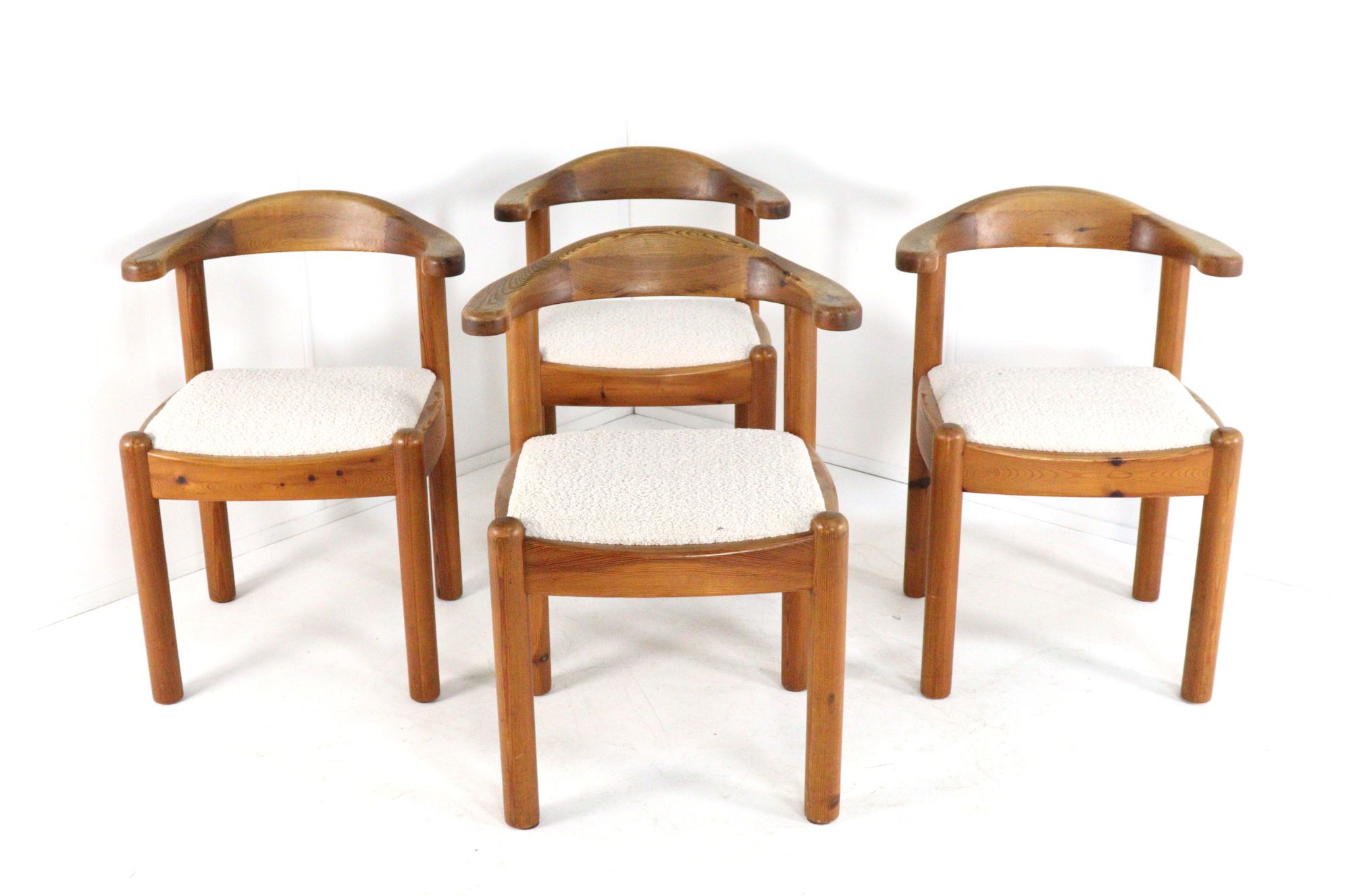 Set 4 Vamdrup Stoelen Eetkamerstoelen Deens Vintage Gestoffeerd image 18