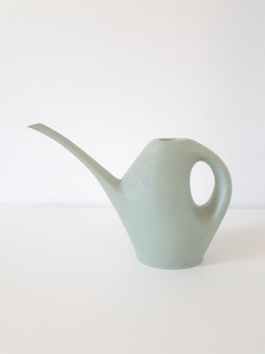*mintgroene Vintage Gieter Vitri Bloemgieter Plantengieter image 2