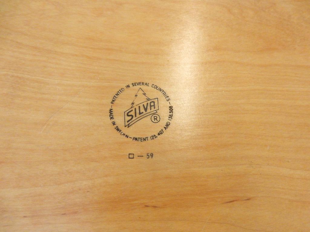Vintage Silva Sweden Dienblad Jaren 60 Hout Design image 5