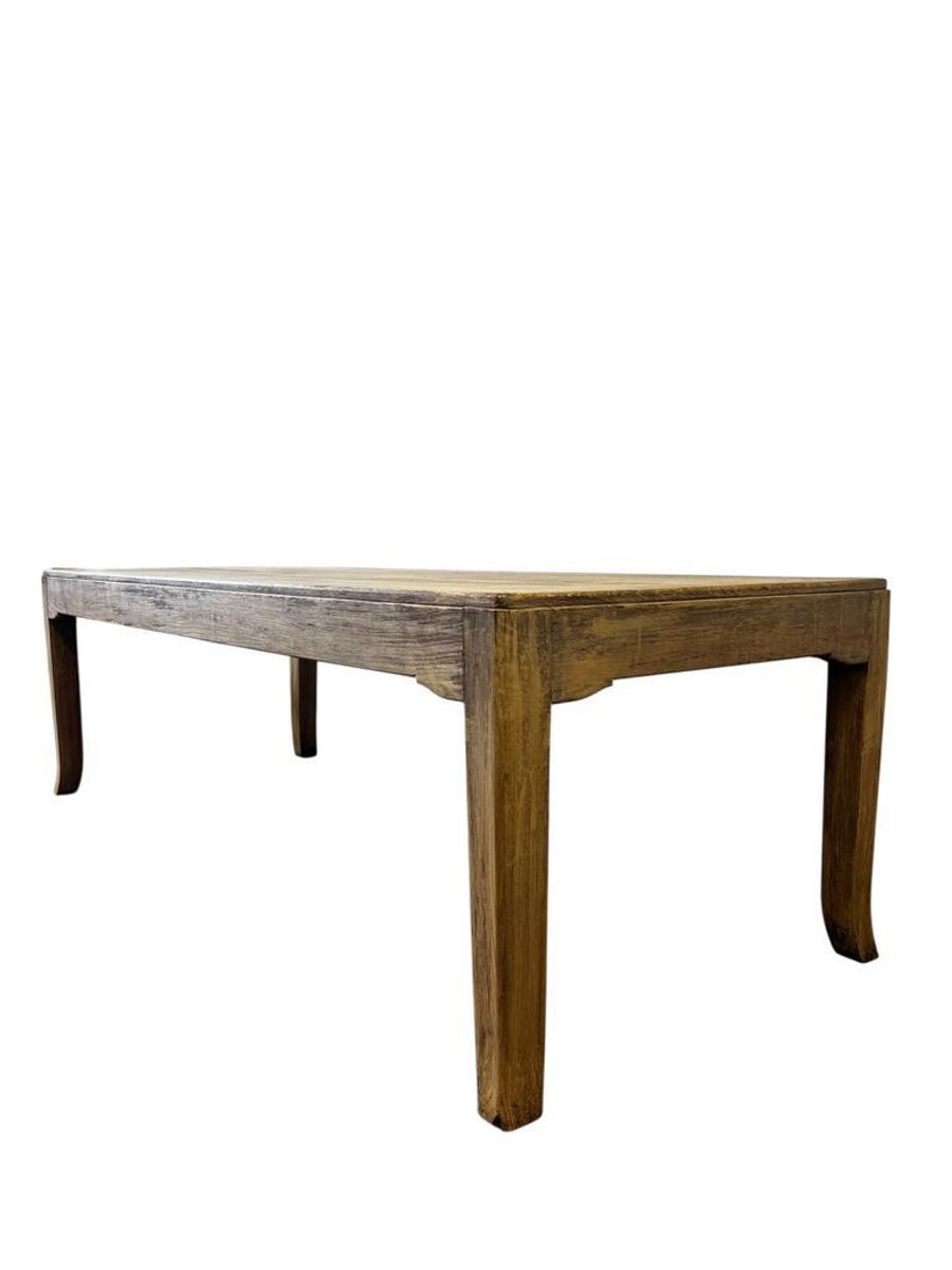 Vintage Xl Houten Tafel In Eik image 6