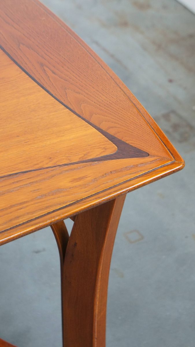 Zeer Mooie Art Nouveau Jugendstil Design Eettafel Van Schuitema Met Prachtige Details image 8
