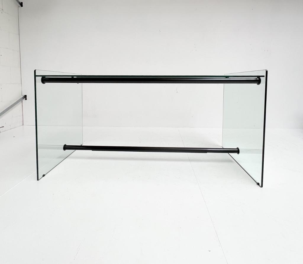 Glazen Designbureau 152 Cm Breed, 1980'S image 3