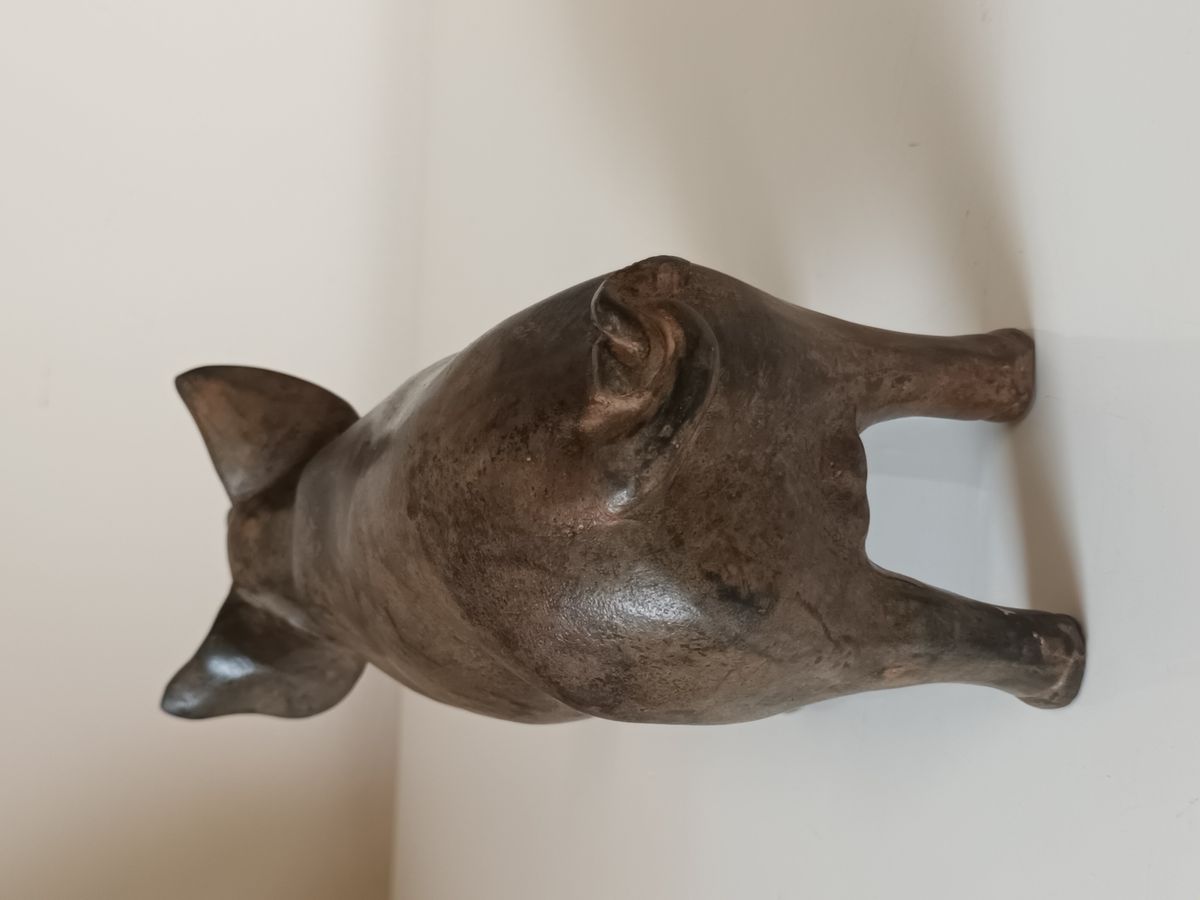 Bronzen Cochon Màle Pierre Chenet image 3