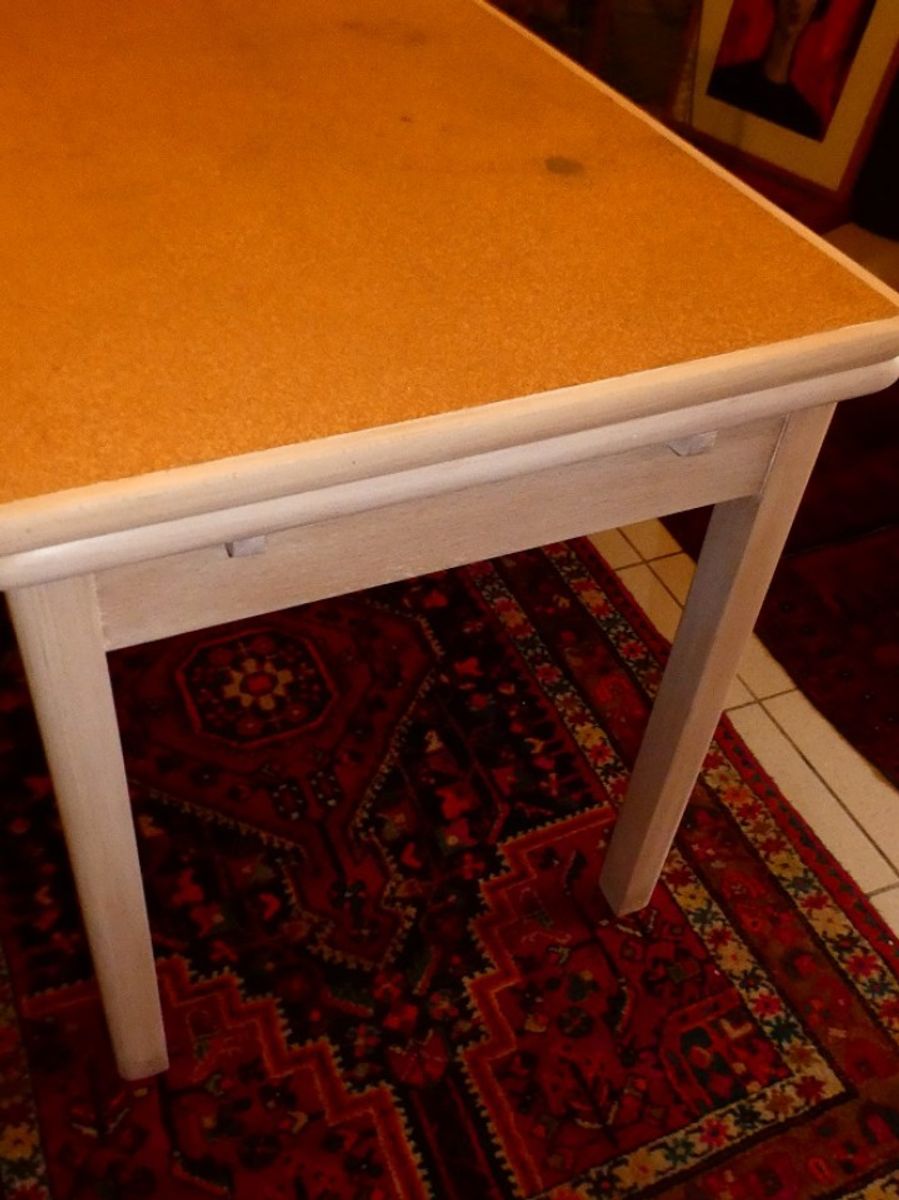 Beukenhouten Boerentafel. image 9
