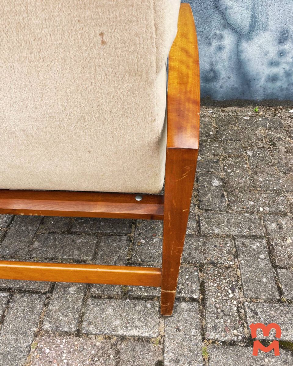 Vintage Jaren 50 Oorfauteuil image 10