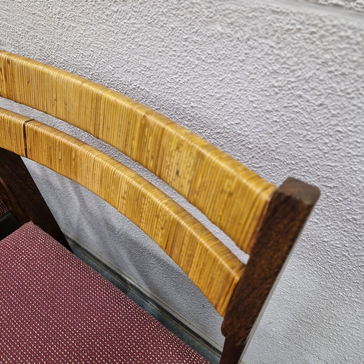 Set Van 6 Vintage Stoelen Eetkamerstoelen Jaren 60 Jaren 70 image 5