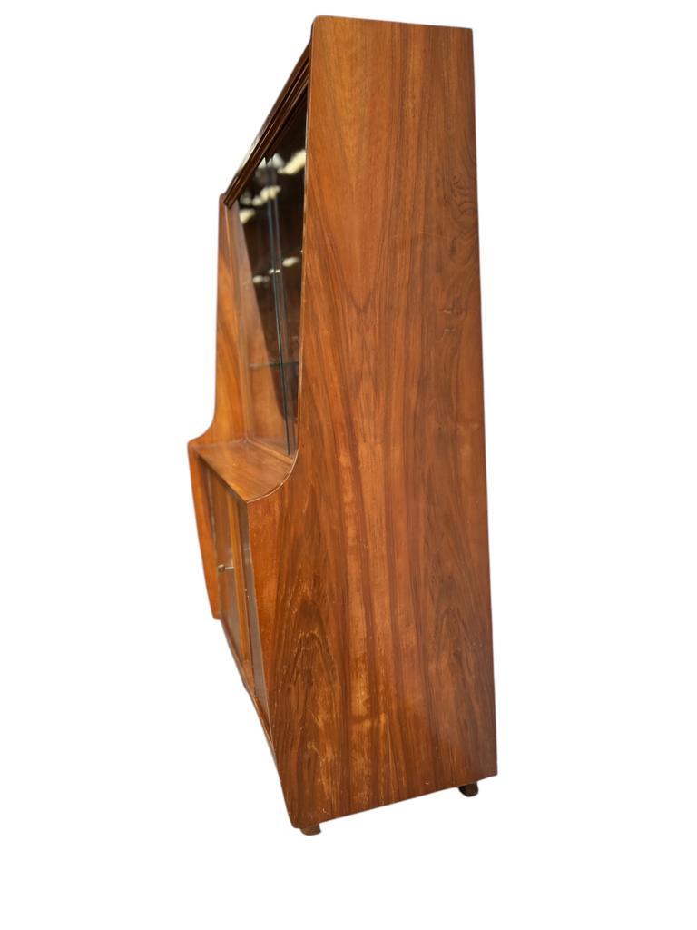 Vintage Houten Vitrinekast / Kast / Etagere image 14