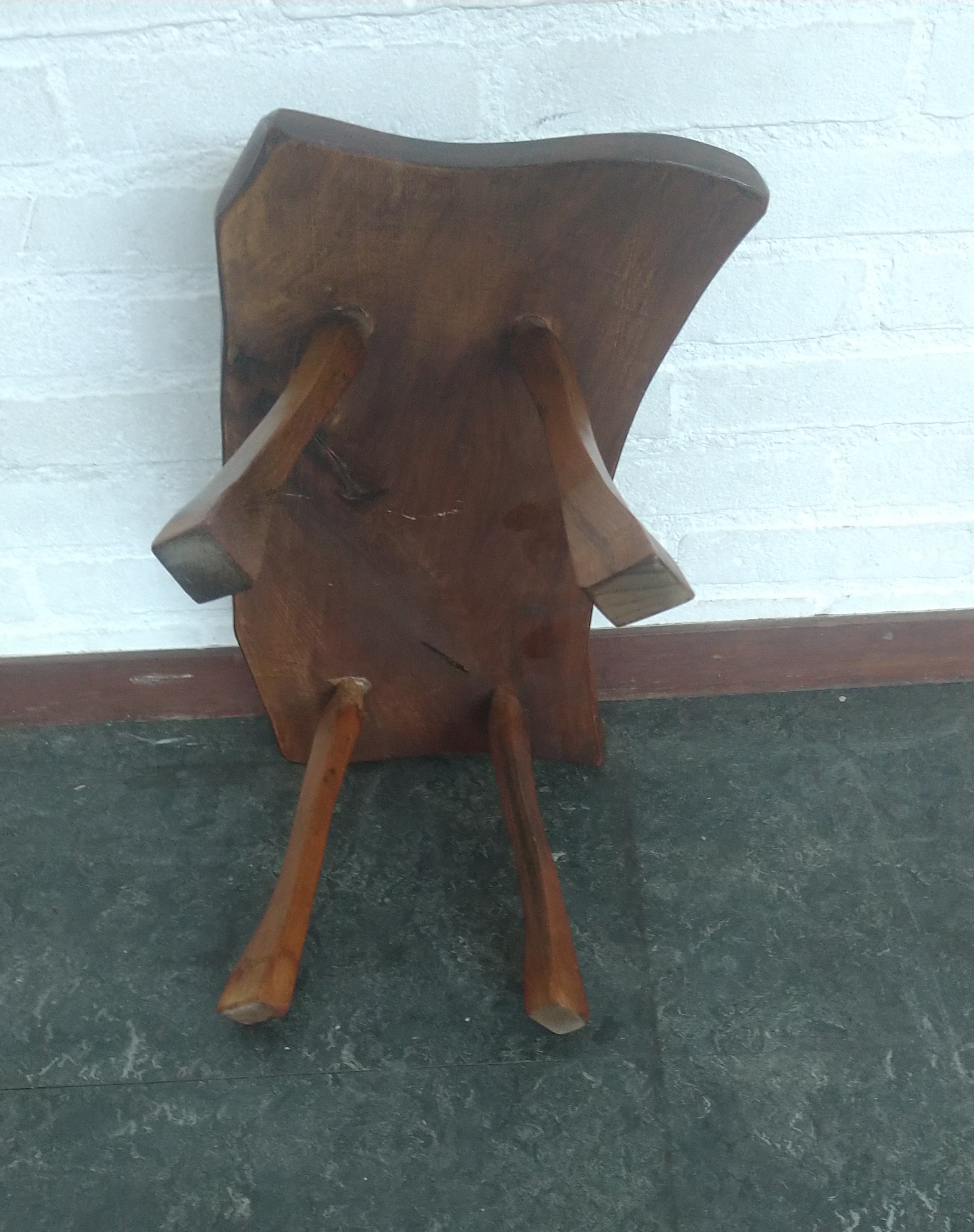 Brutalist Vintage Bijzettafeltje image 6