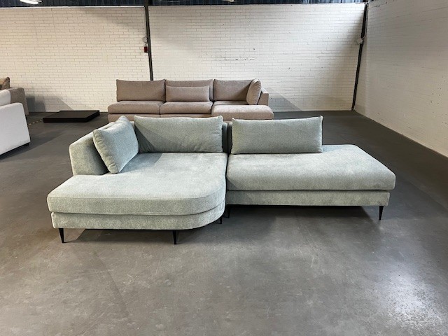 4x6 sofa - X3 Modulaire Bank Lichtgroen Uni image 3