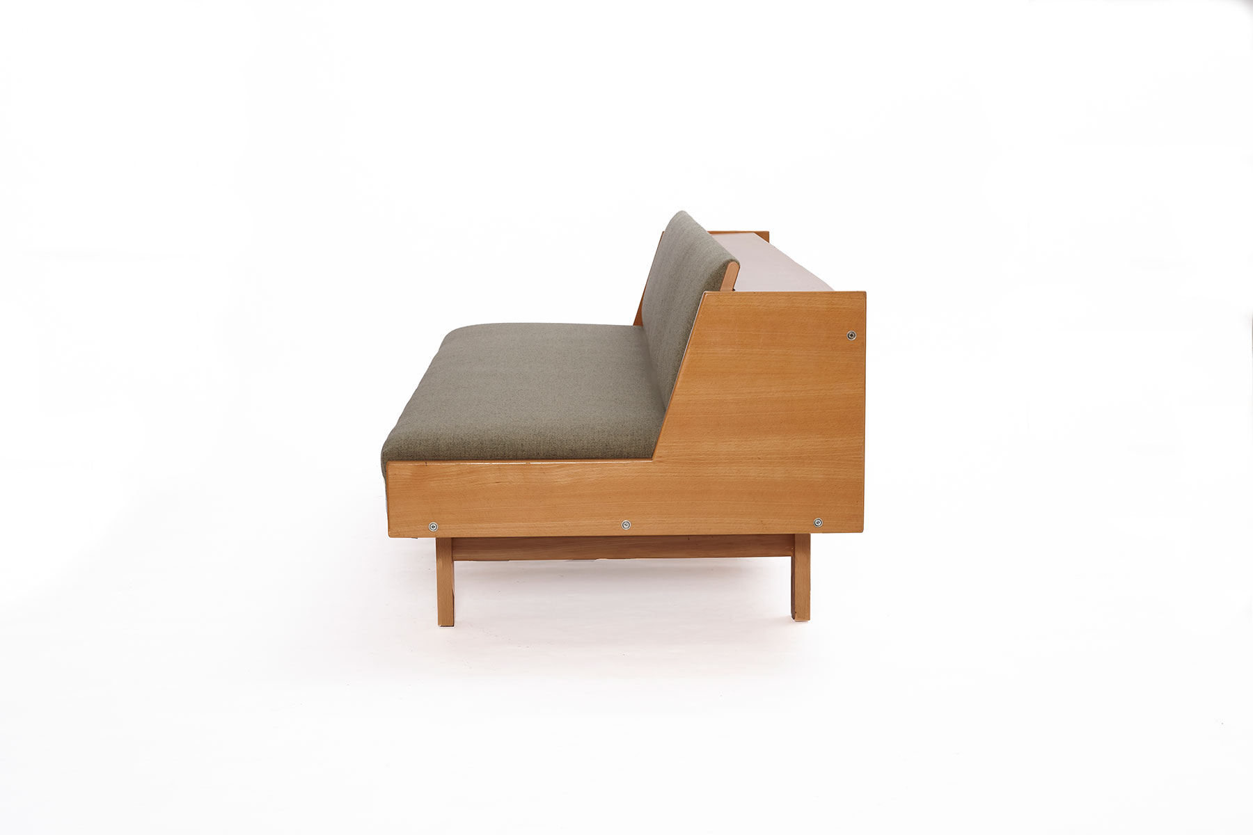 Ge-258 Daybed By Hans J. Wegner For Getama, Denmark, 1950s image 6