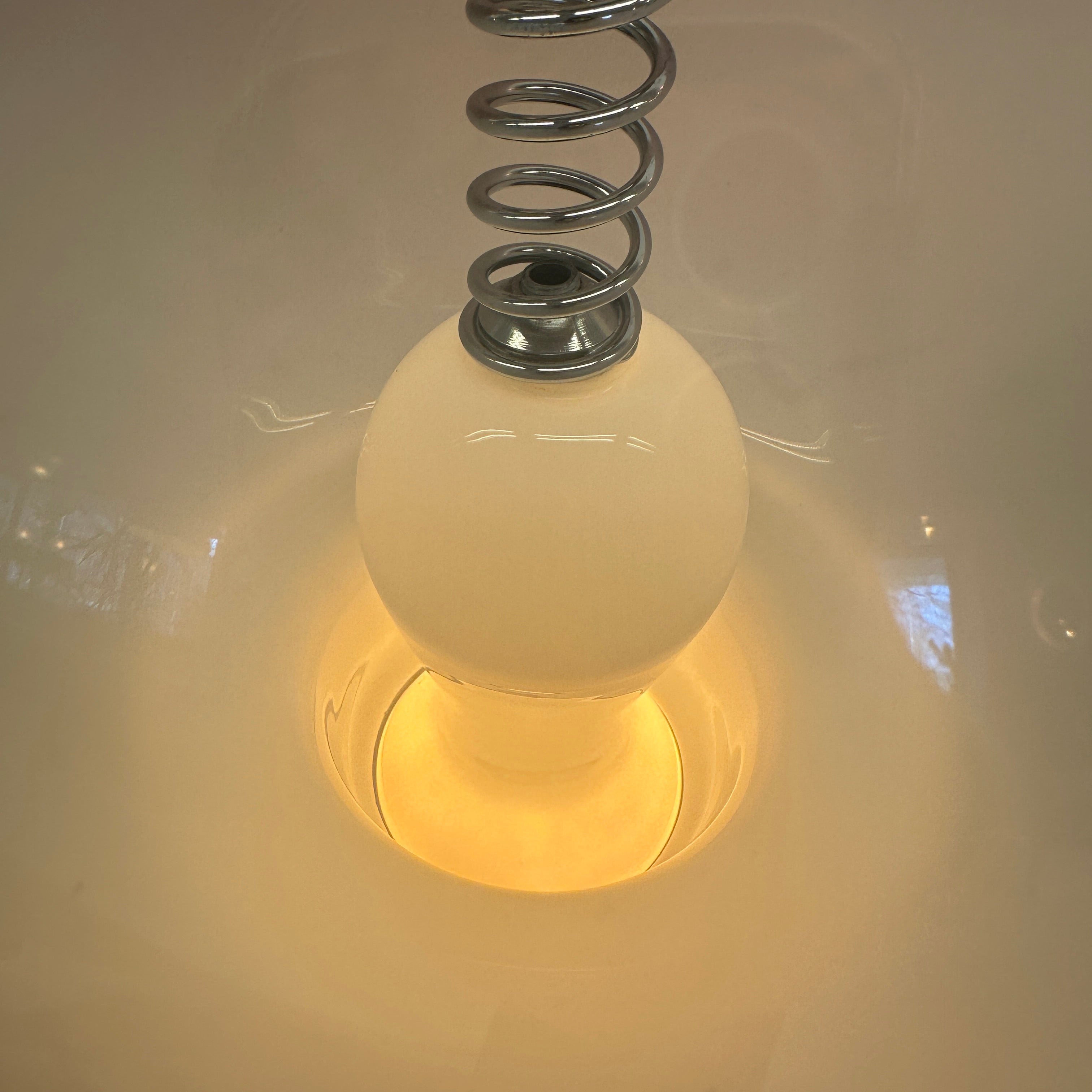 1970's Italian Table Lamp By Carlo Nason image 5