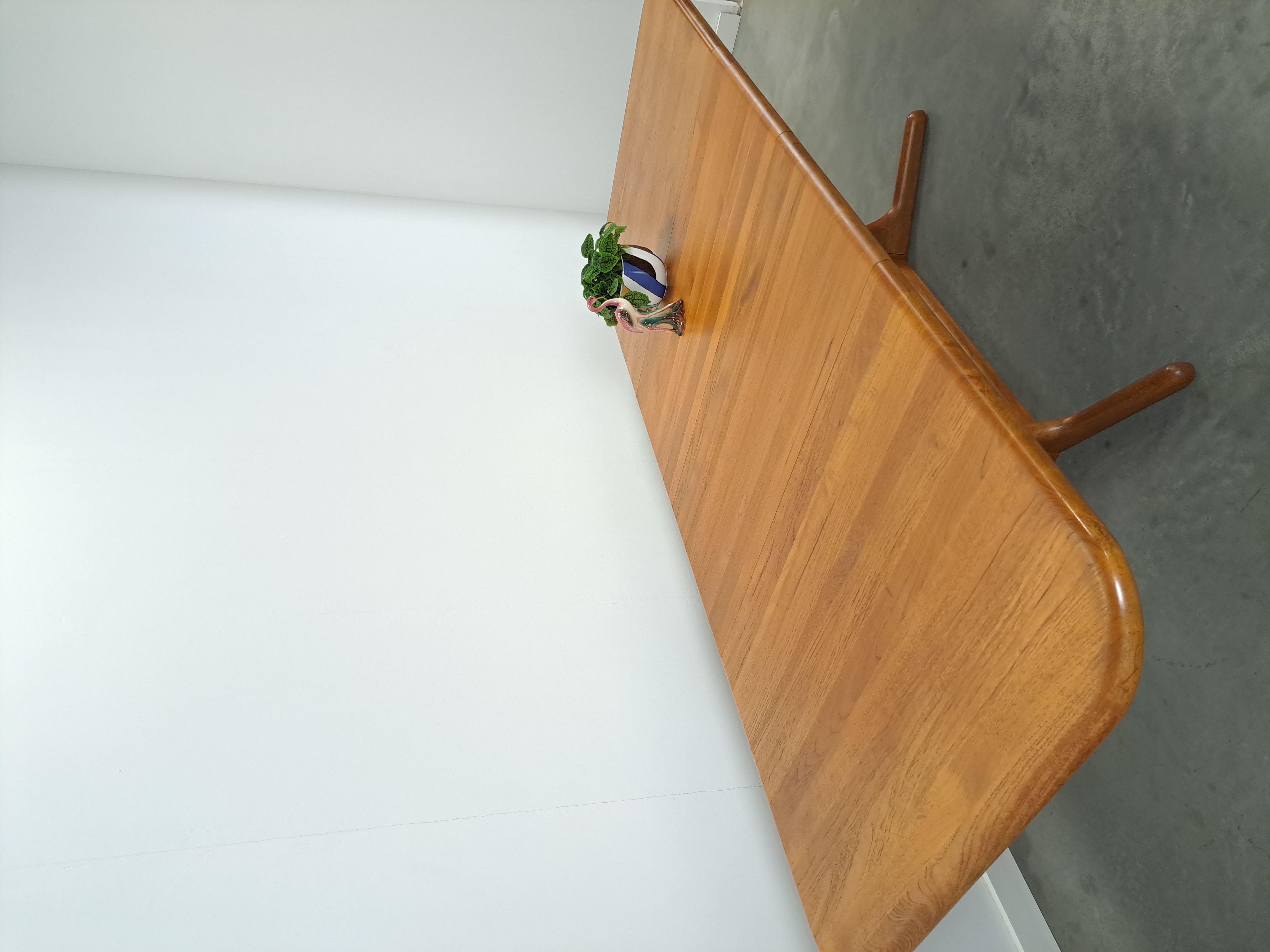 Xl Deense Uitschuifbare Teak Eettafel image 14