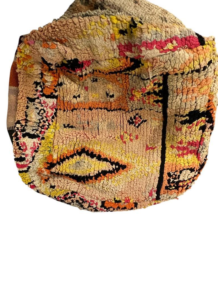 Vintage Berber / Marokkaanse Poef image 10