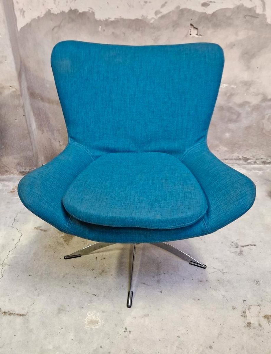 Hjord Knudsen Vintage Fauteuil Draaifauteuil Draaistoel image 8