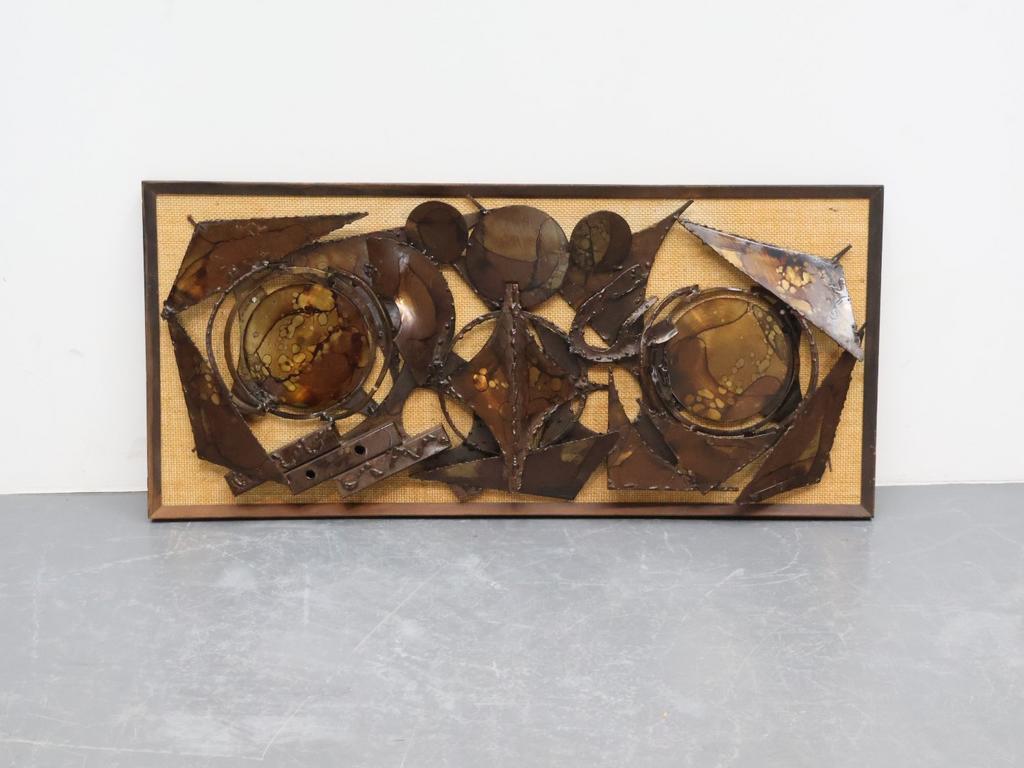 Groot Henrik Horst Wandsculptuur Brutalistische Deens Design image 12