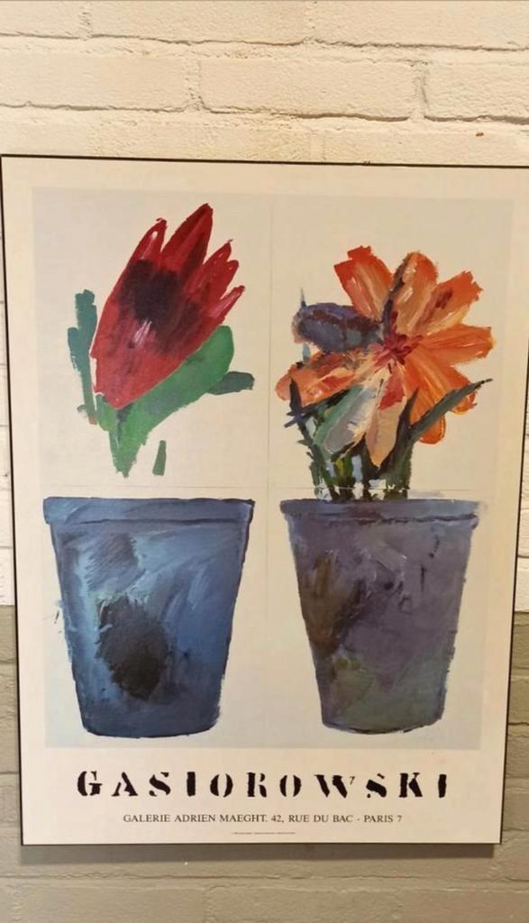 2 X Gerard Gasiorowski Franse Tentoonstellingsposter P/p/s image 7
