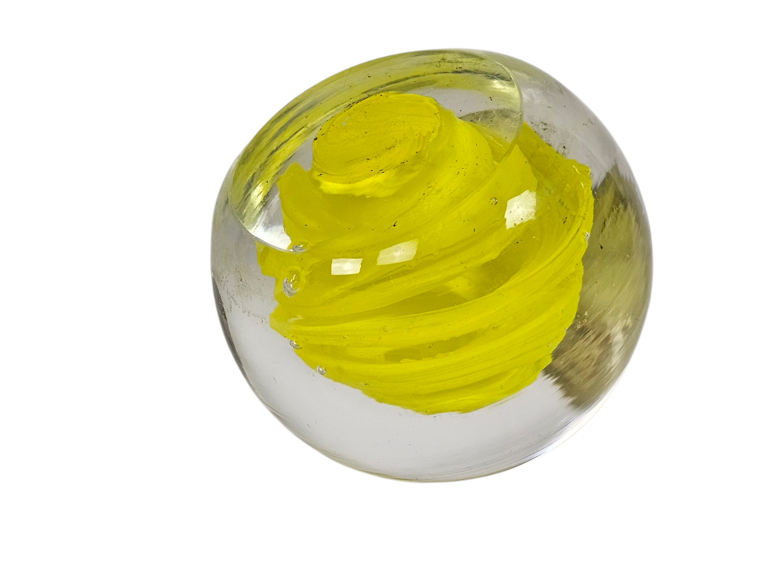 Bohemian - Paperweight - Kristal - Glas - 3e Kwart 20e Eeuw image 2